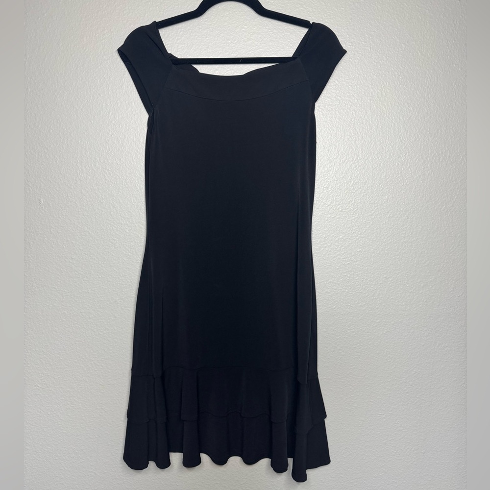 White House Black Market Ruffle Dress